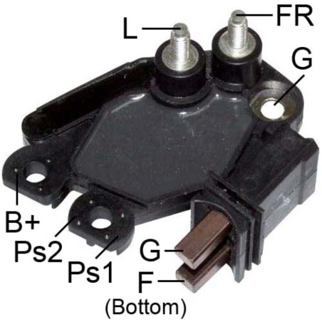 REGULADOR VALEO ALT  PEUGEOT 206-207-307-408 TORNILLO ALTO