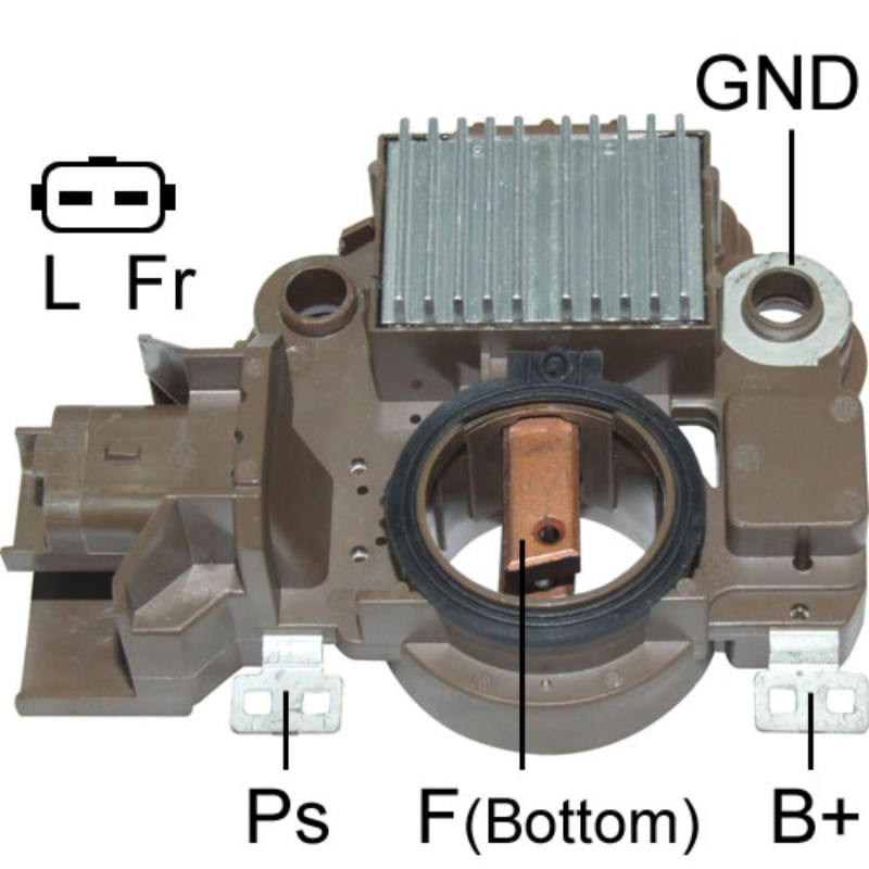 Regulador Alternador ISKRO Citroen Peugeot 96-14