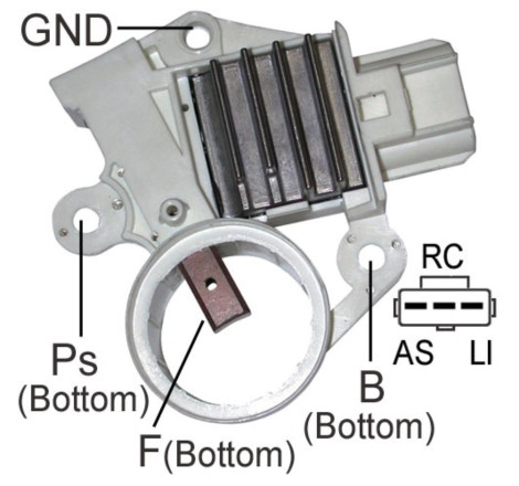 REGULADOR ALT FORD 6G  FOCUS/ 2000/02/ FORD FX4/  WINDSTAR