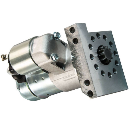 ARRANQUE HITACHI PMGR 10T GM MOTOR 350 CHEVY SBC,BBC CREMALLERA  153,168  TOOTH FLYWHEEL RACE CAR