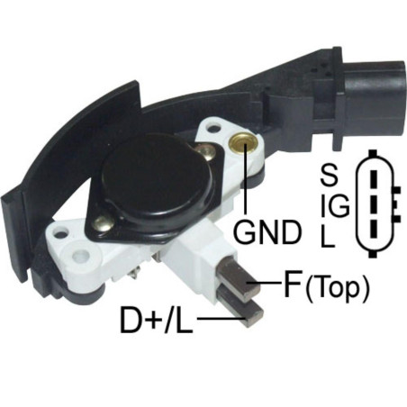 REGULADOR BOSCH  ALT TOYOTA COROLLA