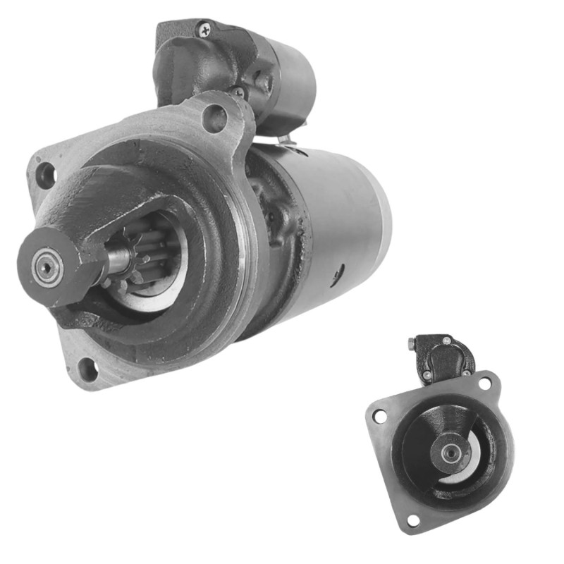 Anlasser BOSCH 12V 1.1kW Sin Depósito - 0 001 107 461 - Ritzel 10 Dientes, Flanco 60mm, Perfecto Reemplazo