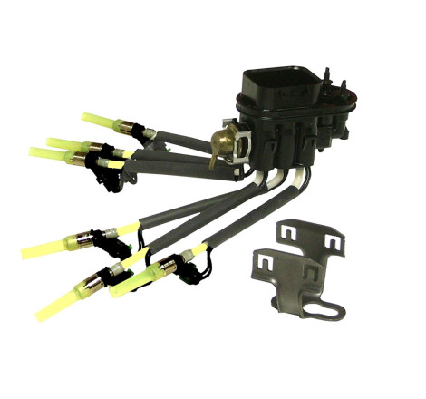 CUERPO DE INJECTORES ARAÑA PULPO CHEV BLAZER 155,2500,S10 4.3L 00-02  6CYL VORTEC