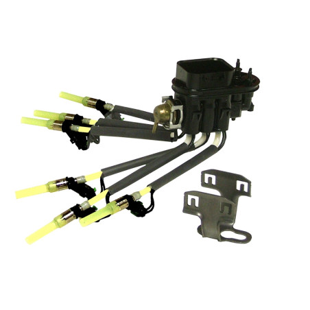 CUERPO DE INJECTORES ARAÑA PULPO CHEV BLAZER 155,2500,S10 4.3L 00-02  6CYL VORTEC