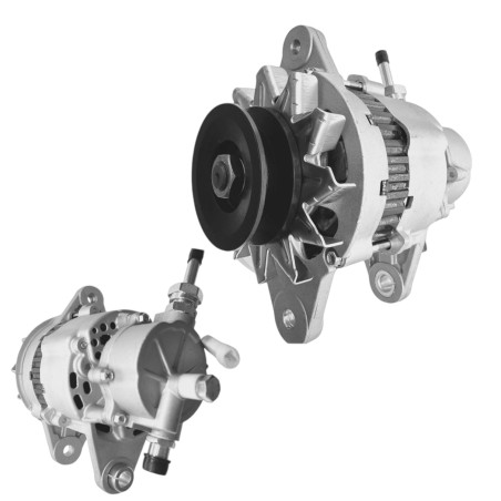 ALTERNADOR MITSUBISHI CANTER 24V CON BOMBA  MODELO 444