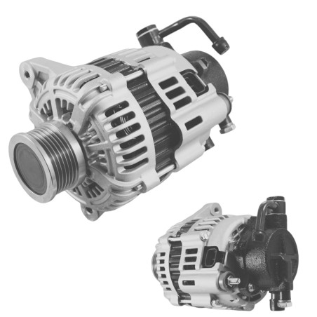 ALTERNADOR HYUNDAI KIA 01-10 C/BOMBA 120AMP 12V