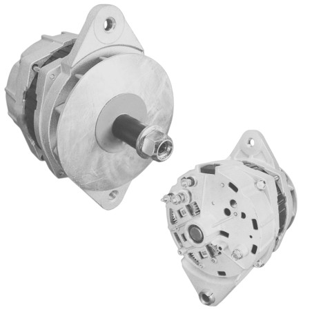 ALTERNADOR DELCO 21SI 12V 160AMP CUMMINS FD1060,CAT 3126,3176,C10,C12 NEG.GRD