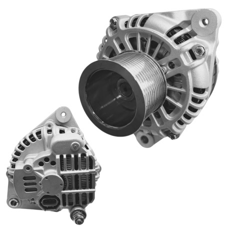 ALTERNADOR MITSUBISHI EUROTRAKER ,IVECO STRALIS   24V 90AMP AÑO 2007  504028095, A004TA0592