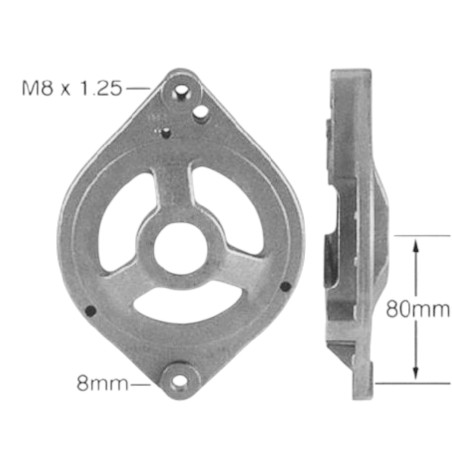 TAPA ALTERNADOR DELT DAEWWO CIELO CS121