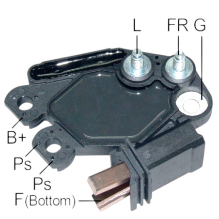 REGULADOR ALT PEUGEOT 206 TORNILLO BAJO TIPO VALEO