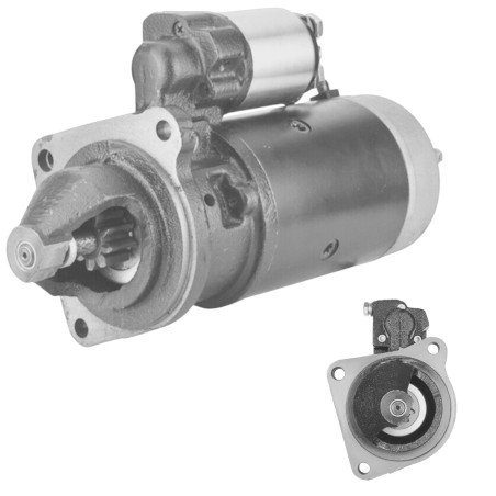 ARRANQUE BOSCH 12V 9D  FIAT SERIE 362