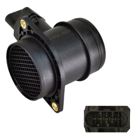SENSOR MAF VW  BORA/GOLF/BEETLE/SCODA 1.8/2.0 CONECTOR 5 PINES