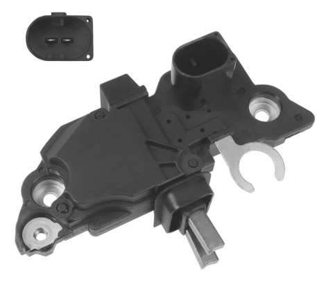 REGULADOR ALT BOSCH  VW GOL  99 EN ADELANTE  Y MERCEDES 711 2 PINES 12V