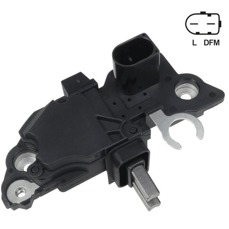 REGULADOR ALTERNADOR BOSCH 12V 110AMP IVECO 70C16