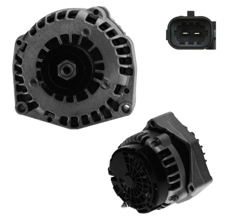 ALTERNADOR DELCO  CHEYENNE/ TAHOE/ SILVERADO 2007/2008/CHEVY PANEL  C/REG 2 PINES  145AMP
