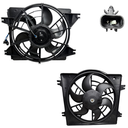 ELECTROVENTILADOR A/C  HYUNDAI ACCENT AÑO  94/98