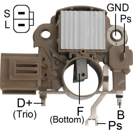 REGULADOR ALTERNADOR MITSUBISHI SUPER CARRY,MAZDA 323 93/94