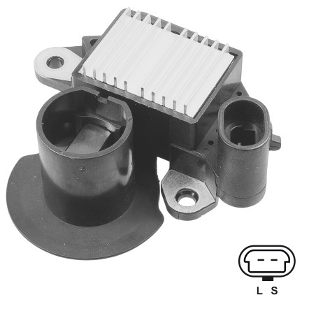 REGULADOR ALTERNADOR 12V 5SI  MERCURY MODELO 115,135,150,175,200