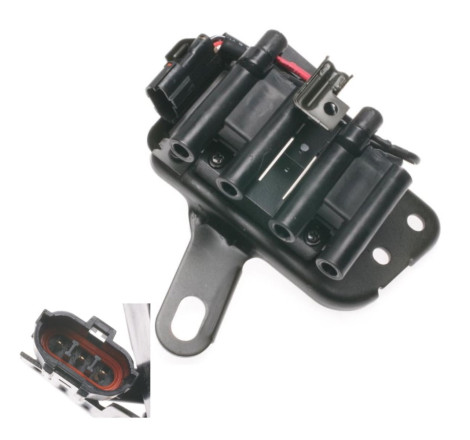 BOBINA IGNITION HYUNDAI ELANTRA, TIBURON  2.0L,1.8L 4CY