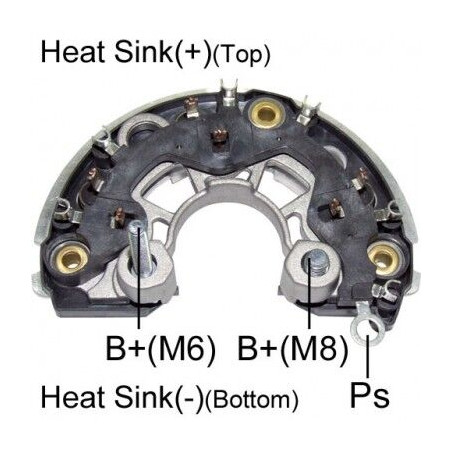 DIODERA DE ALTERNADOR CHEV EXPRESS CON ALTERNADOR BOSCH
