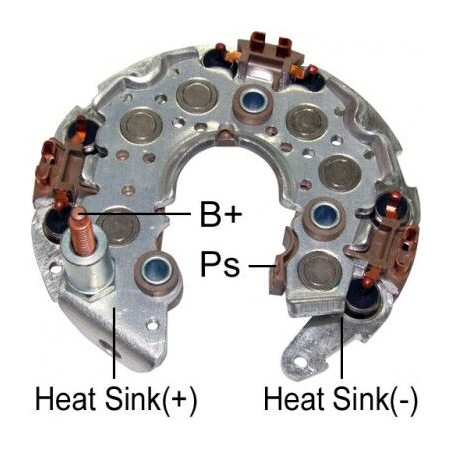 DIODERA ALT DENSO 140AMP