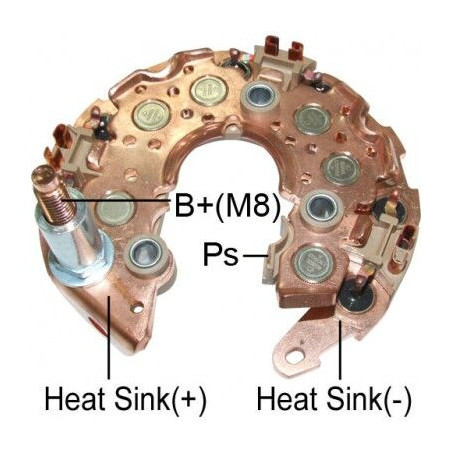 DIODERA ALT CHEVROLET IMPALA SS 07/08 CON ALT NIPONDENSO
