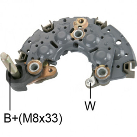 DIODERA ALT GRAND CHEROKEE/HONDA/KIA/HYUNDAI 130AMP C/ALT NIPONDENSO