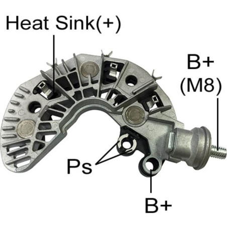DIODERA  ALT VALEO  NISSAN SENTRA 1.8L 13-17
