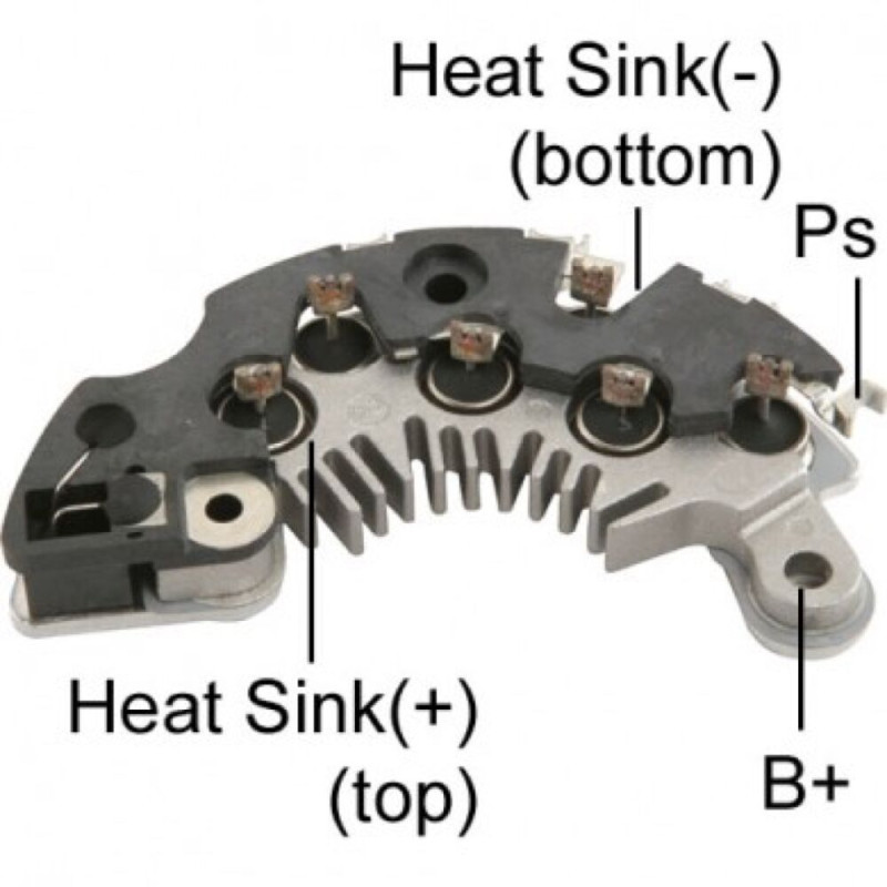 Diodera Reforzada Alternador Chevrolet 9SI CS130 ISKRO