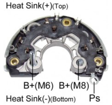 DIODERA ALT BOSCH  CHEV EXPRESS CON ALTERNADOR BOSCH