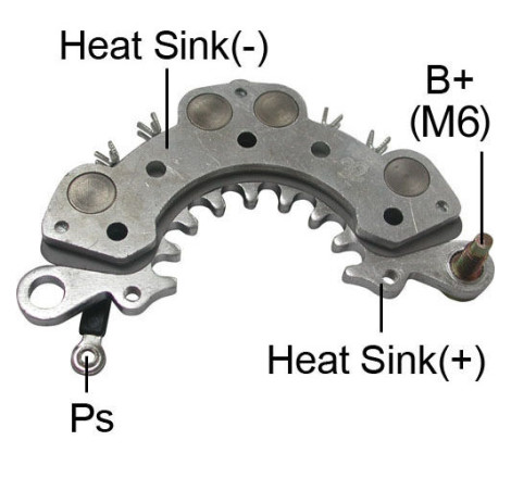 DIODERA ALT HITACHI  NISSAN , SUBARU 85AMP