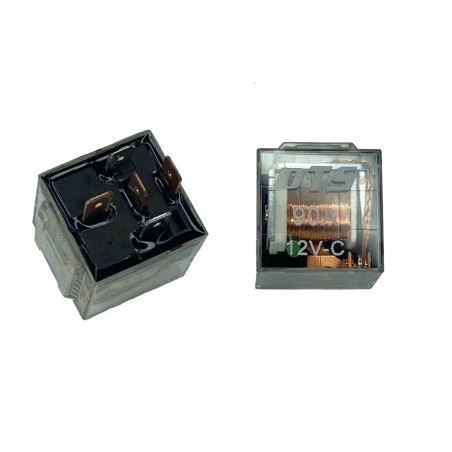 RELAY 5 PATAS  TRANSPARENTE 40-90AMP DTS