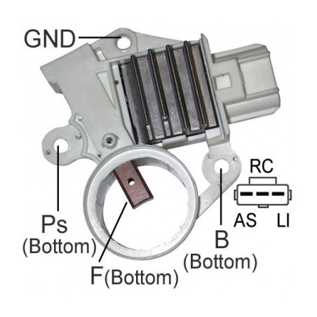 REGULADOR ALT FORD FOCUS/ 2000/02/ FORD FX4/  WINDSTAR  6G AZUL