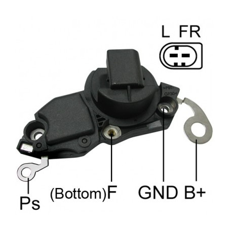 REGULADOR ALT MERCEDES 12V 150AMP C200/C220/C270 Y MERCEDES TRUCK LESTER 13975, 22952