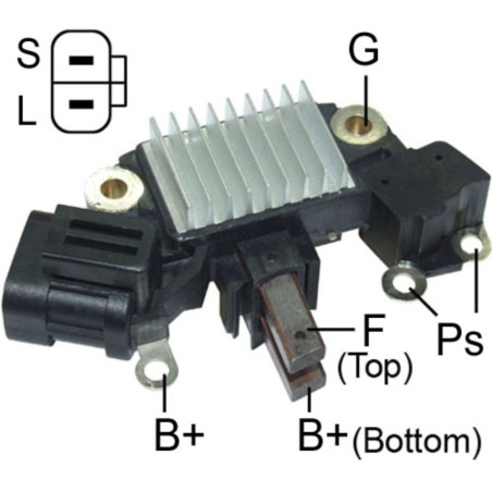REGULADOR ALTERNADOR NISSAN ALTIMA  2.5  12V  110 AMP