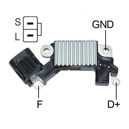 REGULADOR ALT NISSAN PATHFINDER/FRONTIER /INFINITI 110AMP