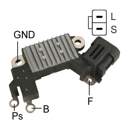 REGULADOR ALT NISSAN C/ALT HITACHI
