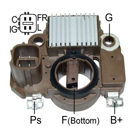 REGULADOR  ALTERNADOR HONDA FIT  1.5LTS 2007/2008