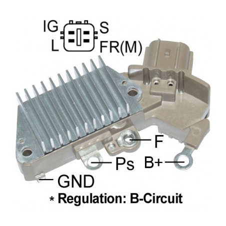 Regulador Alternador Toyota Yaris 1.5 2000 2002 ISK