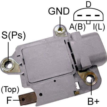 REGULADOR EXPLORE 130AMP GRIS