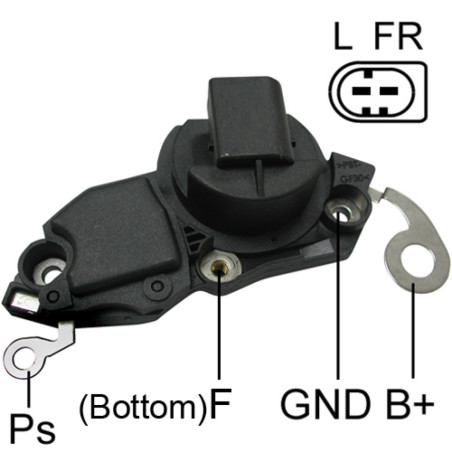 REGULADOR ALT MERCEDES 12V 150AMP C200/C220/C270 Y MERCEDES TRUCK