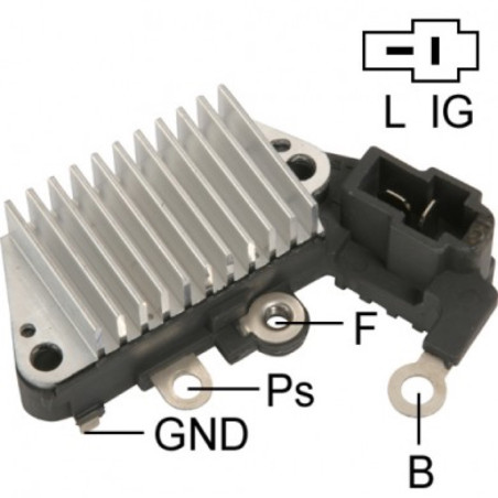 REGULADOR DENSO TOYOTA MONTACARGA, KUBOTA