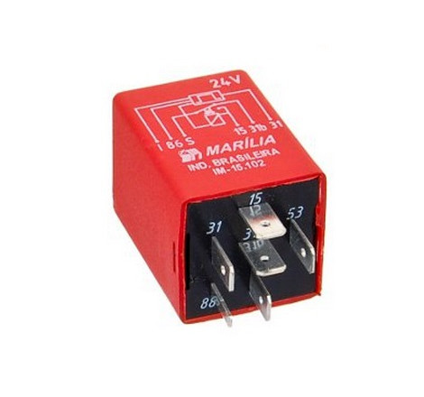RELAY LIMPIAPARABRISA 24V FORD CARGO Y MERCEDES
