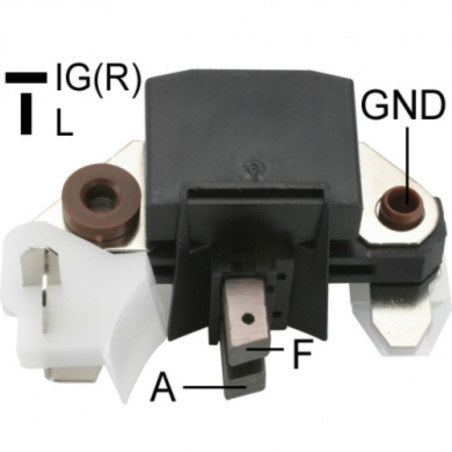 Regulador Alternador Mitsubishi 27.5V Montacarga ISKRO