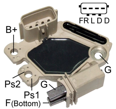 Regulador Alternador Hyundai H-1 Santa Fe Rio 12V
