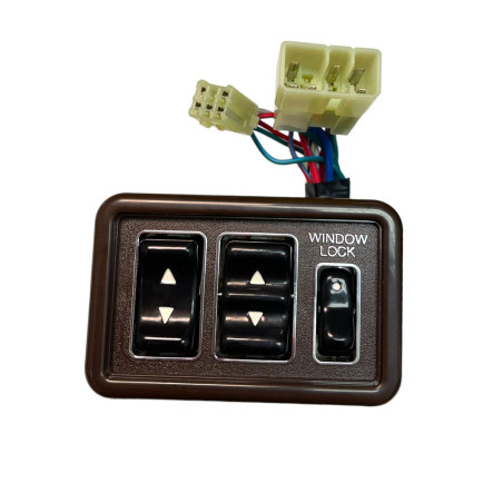 SWITCH SUBIR VIDRIO TOYOTA SAMURAY 84 EN ADELANTE (DOBLE)