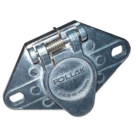 CONECTOR ENCHUFE.TRAILER-MACHO 6 VIAS POLLAK
