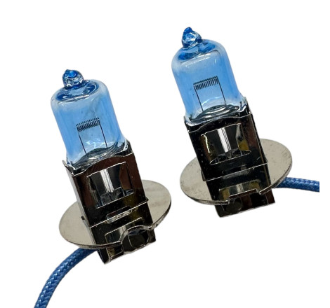 BOMBILLO JGO HALOGENO MODERNO AZUL 55W