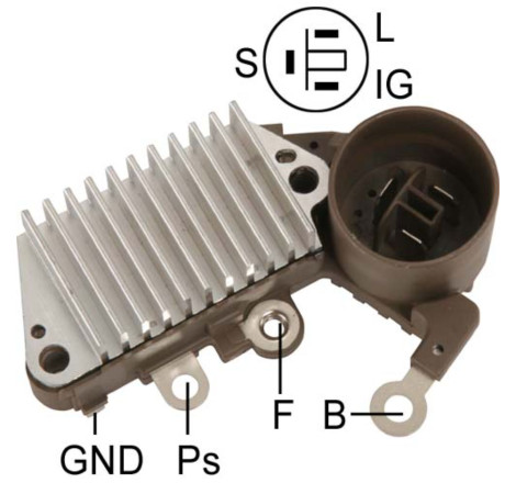 REGULADOR TOYOTA NIPONDENSO MONTA CARGA TOYOTA FG-20