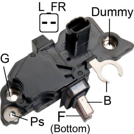 REGULADOR FORD FIESTA Y KA 2001/RENAULT SYMBOL/MEGANE/KANGOO  *BOSCH* KCB1